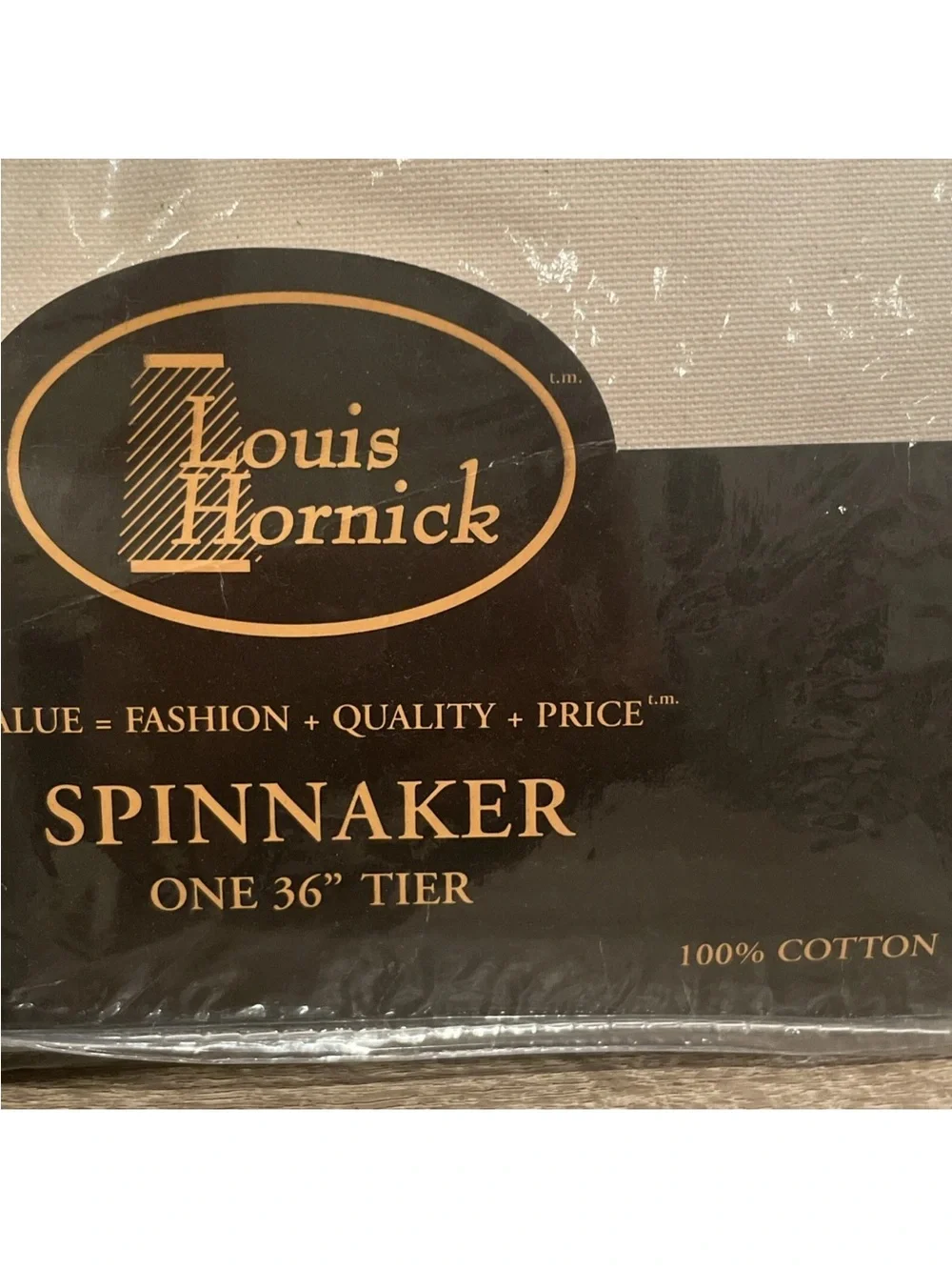 Vintage Louis Hornick Spinnaker 80s Country Farmhouse Tier Curtains 50x36